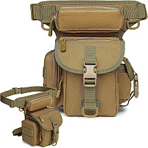 Hip pouch leg bag military tactical capacious military kidney