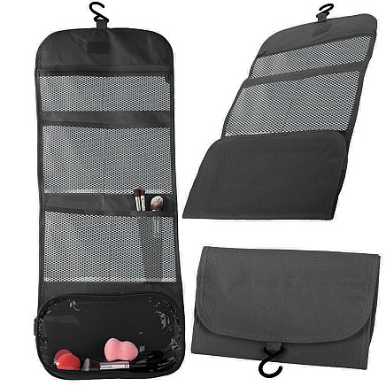 TRAVEL COSMETIC BAG BLACK (200) GAB_A