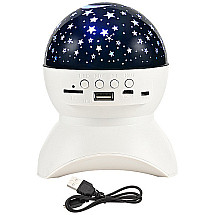 LARGE STARS PROJECTOR WHITE (60) GAB_B