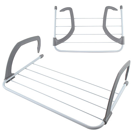 Balcony radiator dryer for laundry