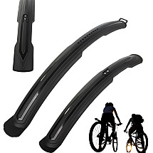 Bike fenders front rear bike fenders universal set of 2 pcs black