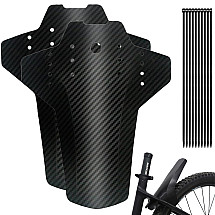 Bicycle mudguards front rear set mtb 2 pcs universal 24 26 28 inches