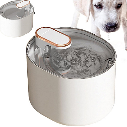Automatic cat waterer dog water fountain filters water bowl