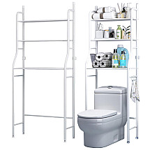 Shelf over toilet toilet seat bathroom cabinet shelf 3 shelves