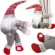 Christmas gnome gnome curtain hook-and-loop fastener