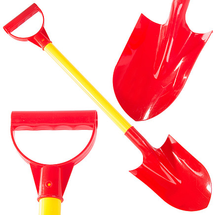 Plastmasas smilšu un sniega lāpsta bērniem, 65 cm, krāsaina