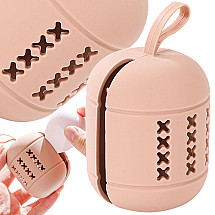 Make-up sponge holder silicone hanging cosmetics container