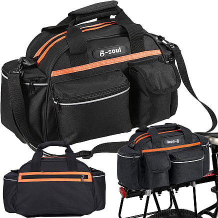 Bicycle pannier trunk large capacity universal