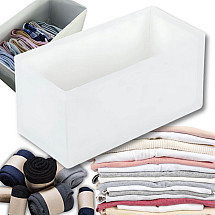 Bra organiser underwear socks clothes drawer wardrobe white