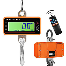 Crane hook scale 500kg 0,5t lcd overhead scale with remote control for storage