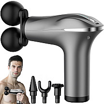 Back massage gun body leg massager strong massage gun 4 tips