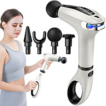 Back massage gun body leg massager strong massage gun 4 tips