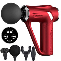 Back massage gun body leg massager strong massage gun 4 tips