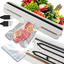 Vacuum sealer for food film + 10pcs bags