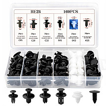 Car pegs set upholstery mounting clips 100 pieces