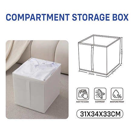 Organiser box clothes clothes linen wardrobe container large