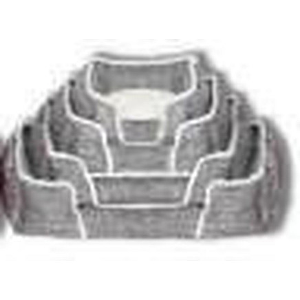 Dog bed soft comfortable fluffy bed with cushion size xl