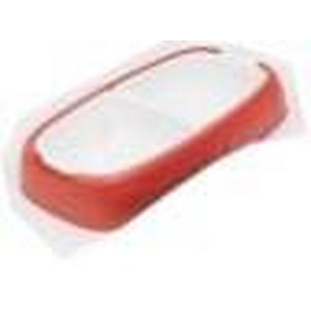 Double bowl for dog cat removable water and food bowls large plastic