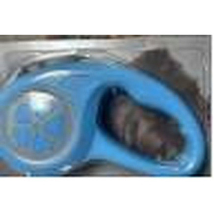 Automatic lanyard for dogs blocking powerful lightweight coil 5m 15kg