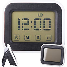 Electronic clock digital alarm clock lcd alarm display standing alarm