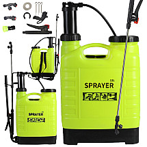Backpack pressure sprayer garden hand sprayer lance 12l