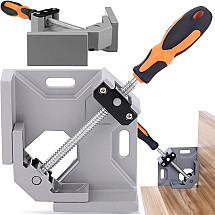 JOINER'S CLAMP ANGLE BRACKET 90 CORNER VISE METAL HANDLE