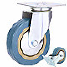 Furniture collar 4 inch rolling metal for furniture carrier quiet 100mm