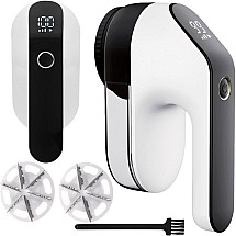 Electric shaver for wrinkles jumpers fabrics upholstery large lcd