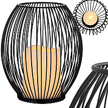 Decorative metal candle holder 1 pc stand lantern home terrace