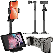 Phone holder tablet stand adjustable swivel for films