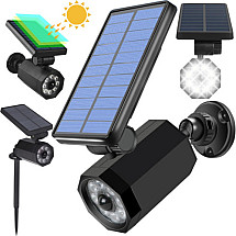 Solar lamp 8 led driven garden dusk sensor movement for the garden