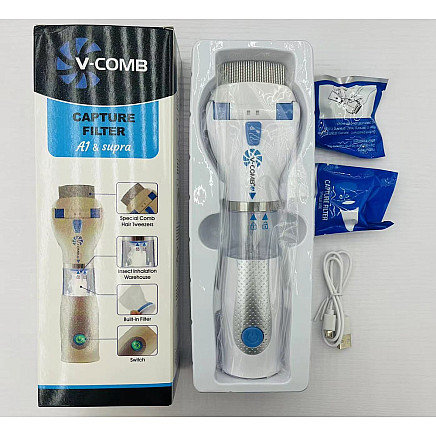 Ķemme pret utīm un kodēm V-Comb 27528