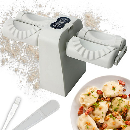 Electric automatic double dumpling maker