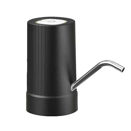 Elektriskais bezvadu ūdens sūknis dozators 5L un 18,9L pudelēm, melns