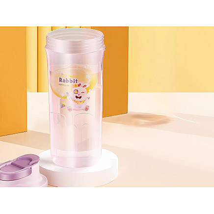 Ūdens pudele bērniem 500ml skolai un bērnudārzam, Violeta