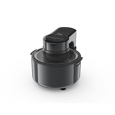 Karstā gaisa friteris 5L 1200W ar 8 programmām, melns