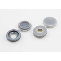 SCREW COVERS 100 PCS LIGHT GRAY (400)