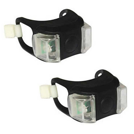 LED velosipēdu gaismas komplekts 2 gab