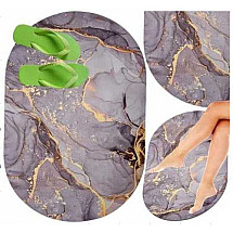 OVAL BATHROOM MAT 60X40 (50)