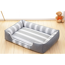 SOFA PET BED L GREY (25)