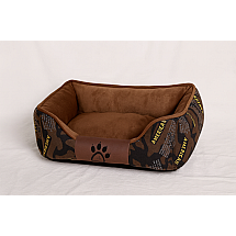 PET BED CAMOUFLAGE L BROWN (25)