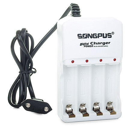 Rechargeable battery charger aa aaa battery pack