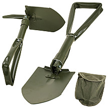 Shovel folding pickaxe shovel large case