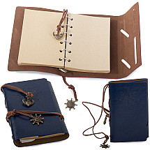 Traveler's notebook diary journal retro vintage