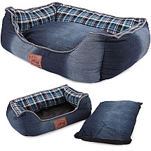 Dog bed cat bed with cushion cot xl