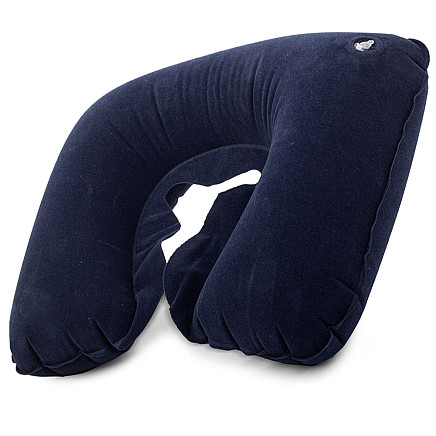 Inflatable travel pillow for car and plane