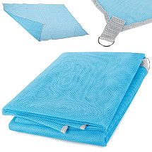 Beach mat sandy free mesh beach blanket 200x150