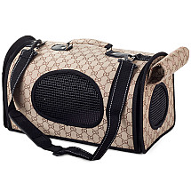 Transport bag carrier for dog cat ferret