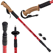 Nordic walking cork walking stick