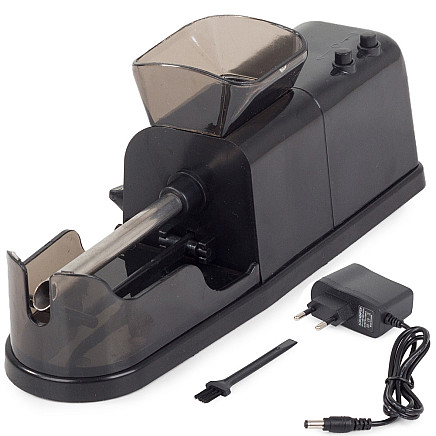 Electric machine for refilling cigarette tobacco, black